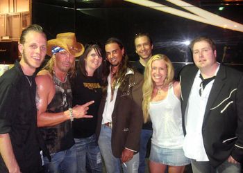 Bret Michaels and Snowblynd after the show!
