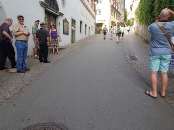 after dinner stroll through Meersburg
