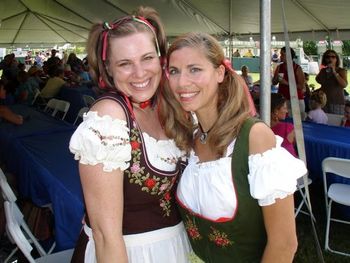 No longer for promotional use; Our dancing frauleins at Woodlands Oktoberfest 2009
