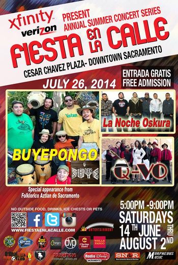 July 26, 2014 - Fiesta en la Calle
