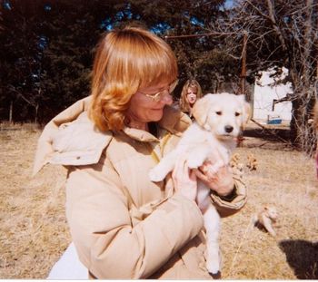 Vicki on the day she took Danny home at 7 weeks.
