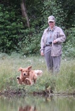 Risky & Bonnie doing field
