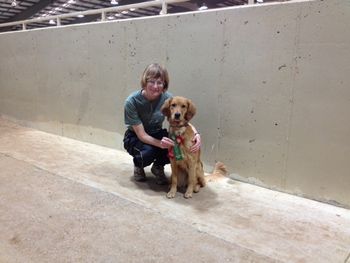 Echo & Vicki with their 2nd Jww leg and a 2nd place! Tulsa OK - March 2014
