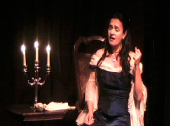 Scenes from the Los Angeles production of An Evening With Malibran
