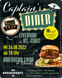 Captain’s Diner mit Boogie Trap & US Cars