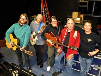 2013 Long Island NY - the Rocky Mountain High tour band: Nate Barnes, Alan Deremo, Jim Salestrom, Jim Horn, and Chris Nole
