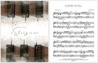 A Story to Tell Sheet Music for Piano (PDF & MP3 download)