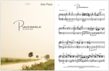Provenance Sheet Music for Piano (PDF & MP3 download)