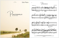 Provenance Sheet Music for Piano (PDF & MP3 download)