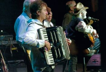 On stage with Don Williams
