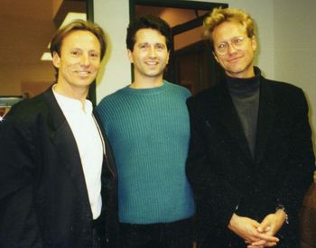 With Dewey Bunnell and Gerry Beckley of America

