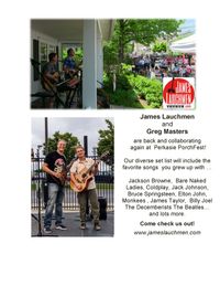 James Lauchmen and Greg Masters @ Perkasie PorchFest