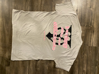 Ice Gray & Pink "Outcast" T-Shirt