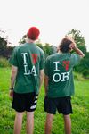 Green LA & OHIO t-shirt
