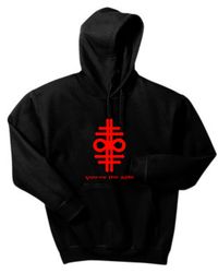 RED LOGO HOODIE