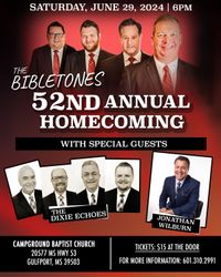 Bibletones 52nd Annual Homecoming Sing