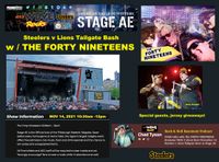 Steelers  OFFICIAL Tailgate Zone Stage AE