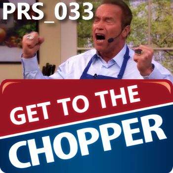 PRS_033: Get to the Chopper   Patrick and Dennis are re-joined by re-turning guests Aaron Naylor and Miguel Ruiz, and together they re-visit the ol' "Hamburger" routine. They also discuss McDonaldland characters, a holiday tragedy, PBR, animal rape, a political career or two, hot dog boobs, homeopathy, drive-thru crime, Gay John, and - believe it or not - SO much more! Listen now for the funny stuff!
