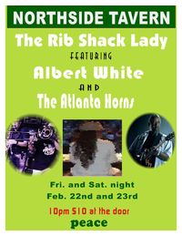 The Rib Shack Lady f/Albert White & The Atlanta Horns