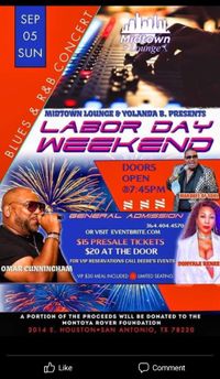 Labor Day weekend Blues and R&B concert