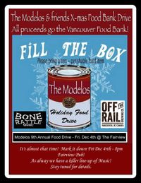 The Modelos annual Food Bank Fundraiser!