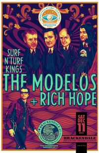 The Modelos & Rich Hope Live at The Brackendale Art Gallery.
