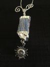 Kyanite with Sterling Silver bail  & Sun