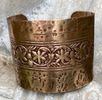 Ornate Brass Cuff