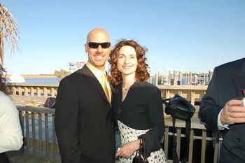 Carla & P.J.(my sweetie!) at The Windan Sea for a party!!!
