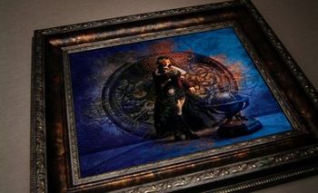 Custome framed "Captain Persephone"
