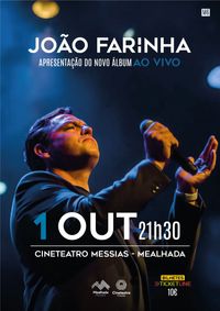 João Farinha Apresentação de CD Ao Vivo