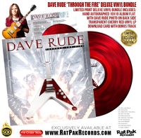 Dave Rude "Through the Fire" Deluxe Vinyl Record Bundle 