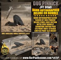 DUG PINNICK "JOY BOMB" HAND-AUTOGRAPHED CD BUNDLE 