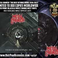 Metal Church "The Best of Mike Howe (2016-2021)" Ltd print Vinyl Record
