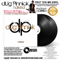 dUg Pinnick "Naked" LTD Print Double Vinyl Record Bundle w/ Autographed Album Sleeve & Guitar Pick 