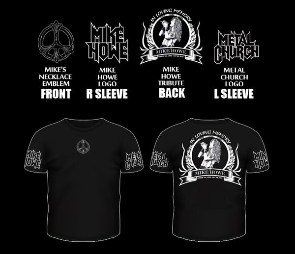 MIKE HOWE OFFICIAL TRIBUTE SHIRT 