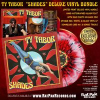 TY TABOR "SHADES" LTD PRINT VINYL RECORD BUNDLE