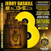 Jerry Gaskill (King's X) "Love and Scars" Ltd Print Canary Yellow Vinyl Bundle