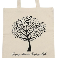 Fair Trade Tote Bag | Music Everywhere