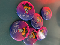 Space Cowgirl Buttons
