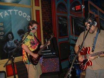 Steve "pUNK" Cunningham from FUNGUS jammin' at Pappy's B-Day Show
