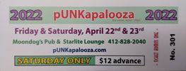 Saturday pUNKapalooza ticket