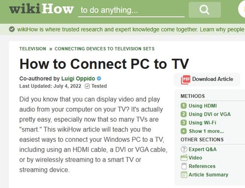 Click  above to read the "how to" article
