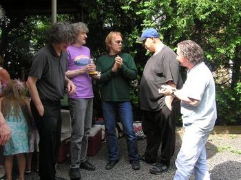 Dave Rave, Gary Pig Gold, Marc, Pat Dinizio, And John Huelbig
