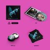 “2 IN 1“ Hot Dust "Gods in the womb" Album  Hi-Q audio digital download + CD CHRIS COSTA “CARESS” Album + Button + Sticker
