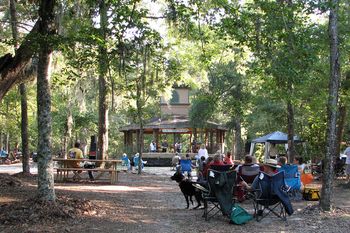 wonderful setting... Blakeley State Park Bluegrass fest., 1st Sat in October
