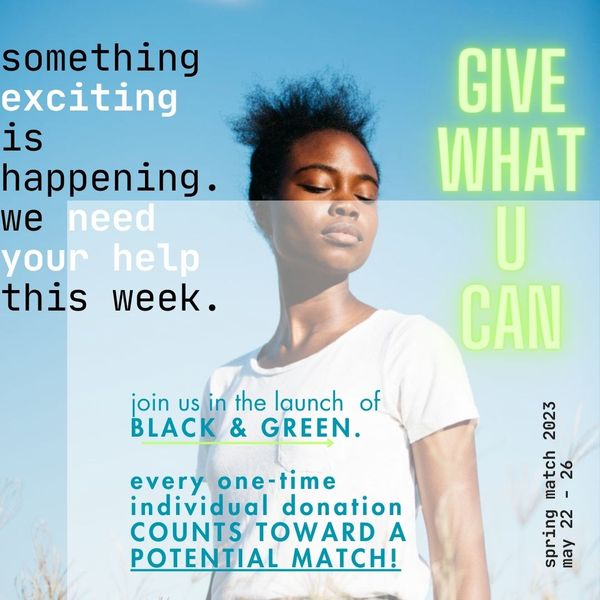 Click above image to join our Spring Campaign! Give any donation by May 26th to increase our chances for a matching donation! 