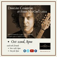Duncan Cameron and Brittany Goldsborough live at Fionn MacCool's