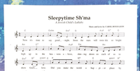 Sleepytime Sh'ma sheet music download from book