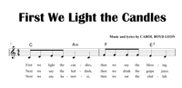 First We Light the Candles Sheet Music